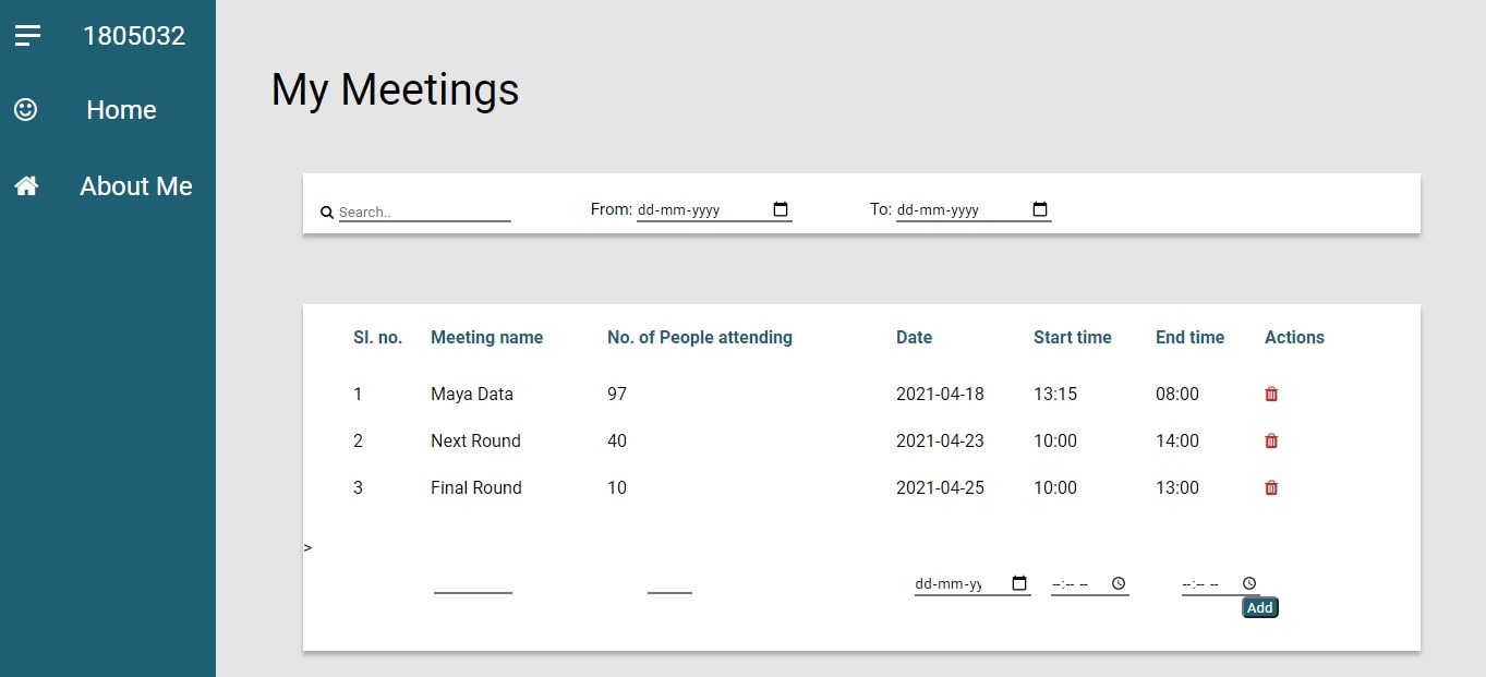 Meeting App